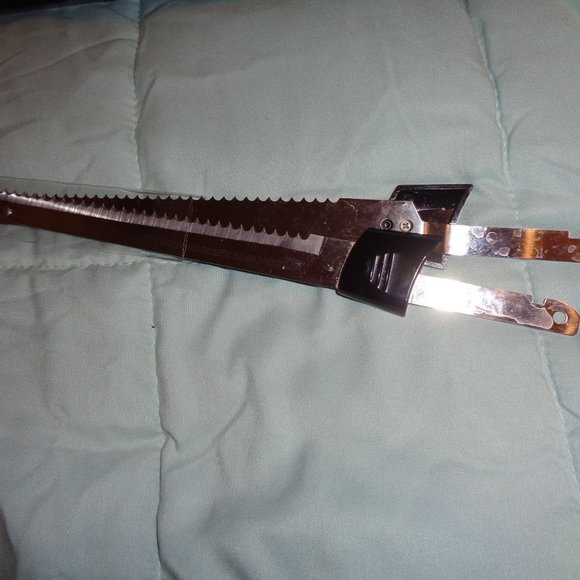 HAMILTON Beach Classic Chrome Electric Knife With Case - Picture 7 of 9